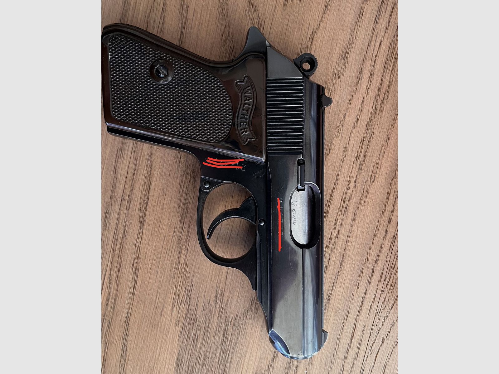 Walther PPK 7,65 Browning inkl. Munition 