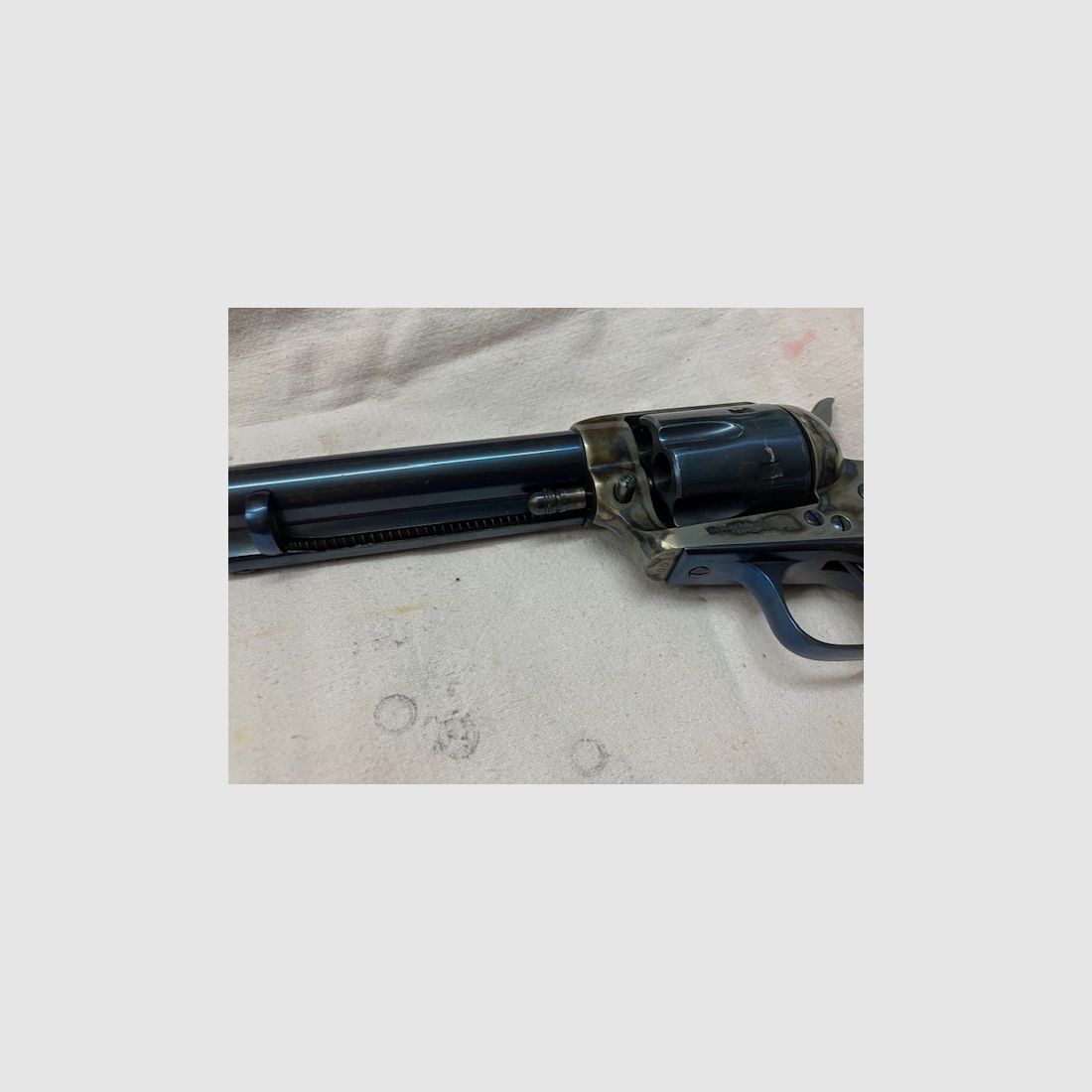 Raridad "HEGE Mod. Army 1873, Cal. .45 corto Knall" Raridad