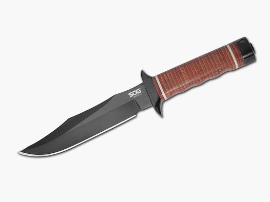 Bowie 2.0 fodero in pelle classico con pietra per affilare