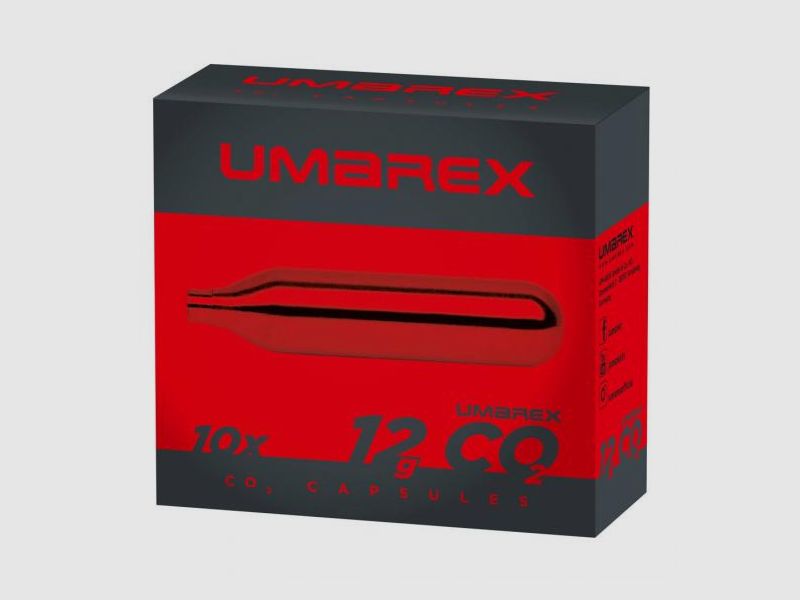 Umarex Co2 capsules 12g 10 pieces for Co2 weapons