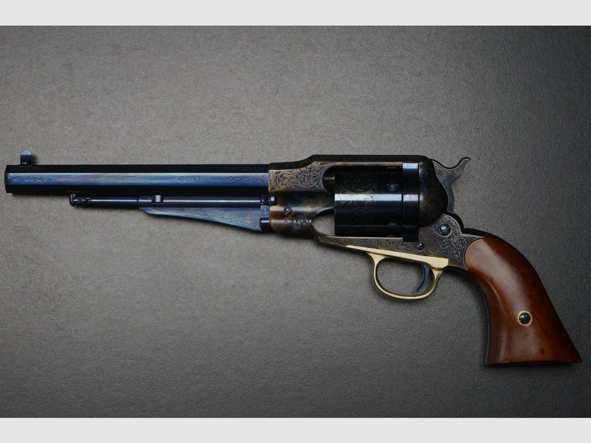 Uberti 1858 New Army Improved Graviert .45 Colt, Bild 12 von 12