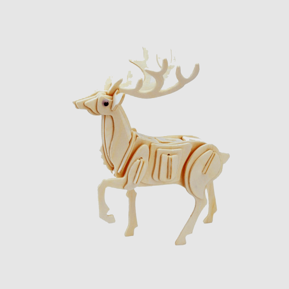 Holz 3D Puzzle Hirsch