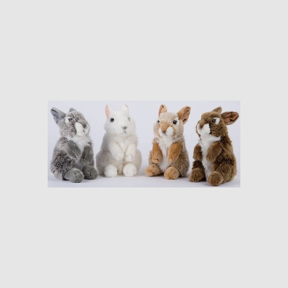 Peluche Lapin debout - 18cm