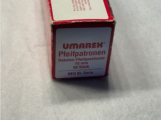 Umarex Pfeifpatronen 15mm  50 Stück xl-Serie 