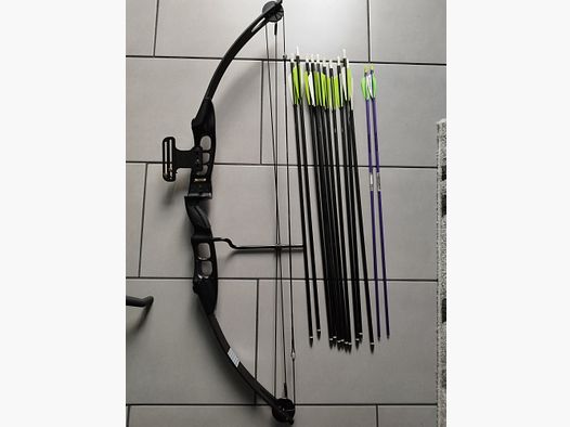 45lbs compound Bogen 28" 
