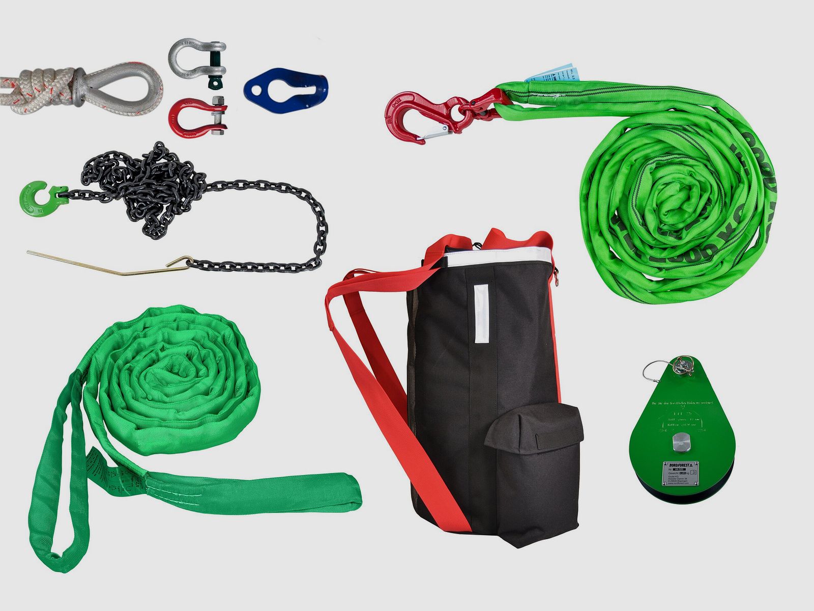 Towing equipment for Nordforest Spillwinde 1800