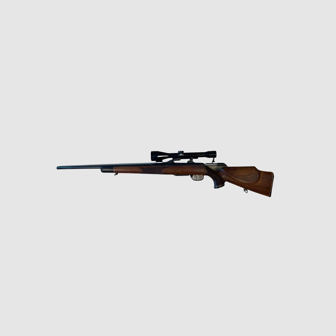 Carabina Krico Rep. Cal .243 Win. con visor Hertel&Reuss 2 3/4-10x50