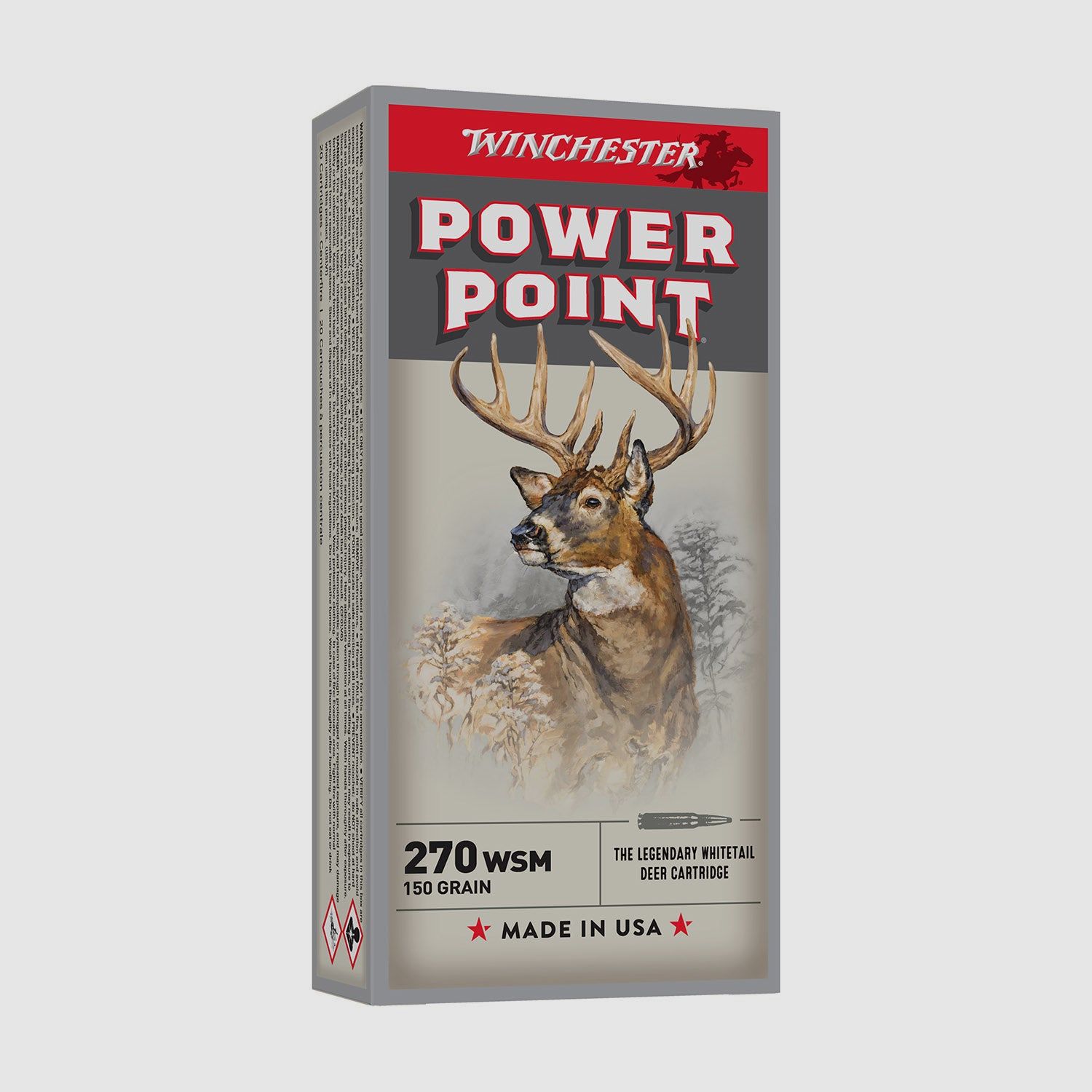.270 WSM WINCHESTER POWER-POINT 150gr