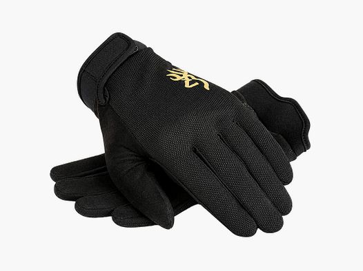 Gants Browning Proshooter mesh noir - Confort tir S à XL
