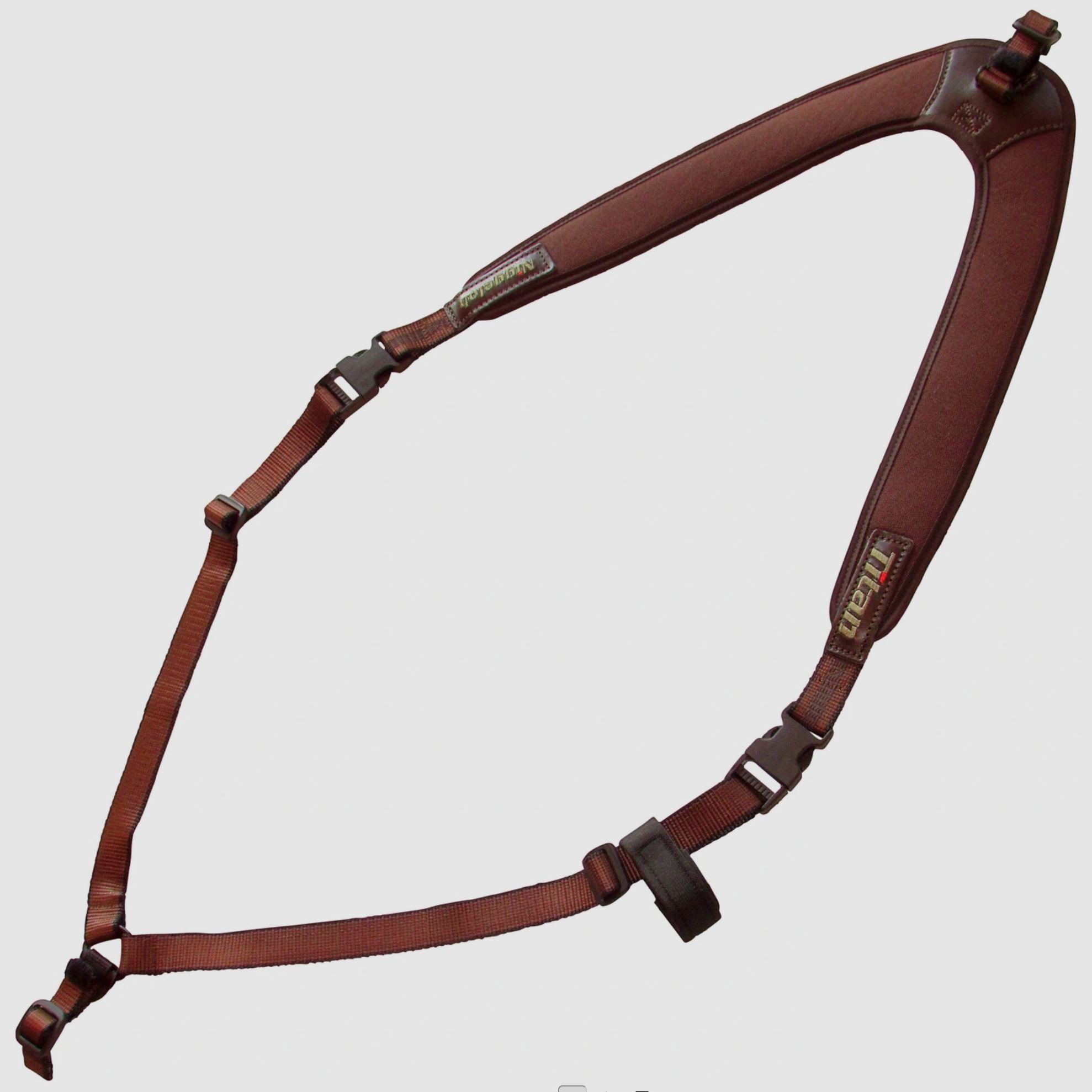 Niggeloh Rucksack Gewehrgurt Titan II Neopren Braun