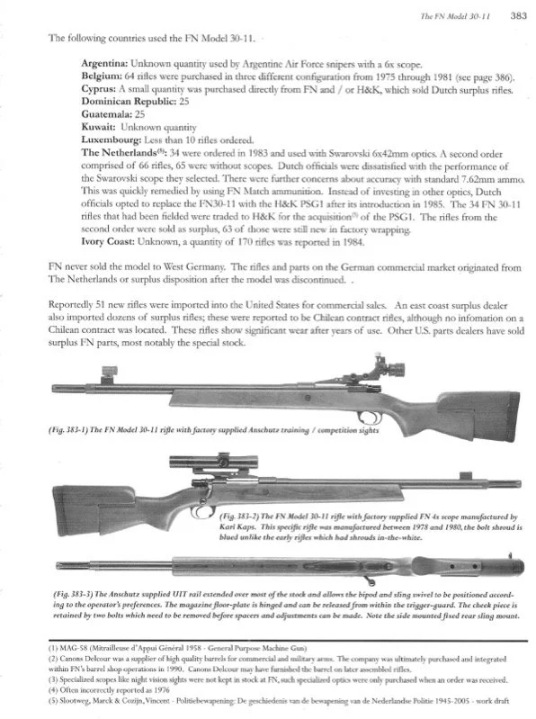 #7465 FN 30-11 fucile di precisione, cal. .308 Win., immagine 37 di 38