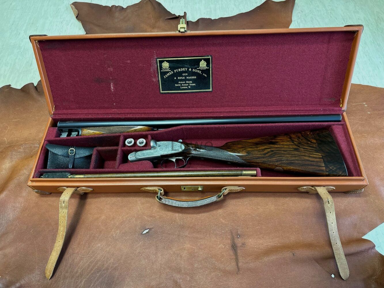 J. Purdey & Sons Seitenschloss Doppelflinte