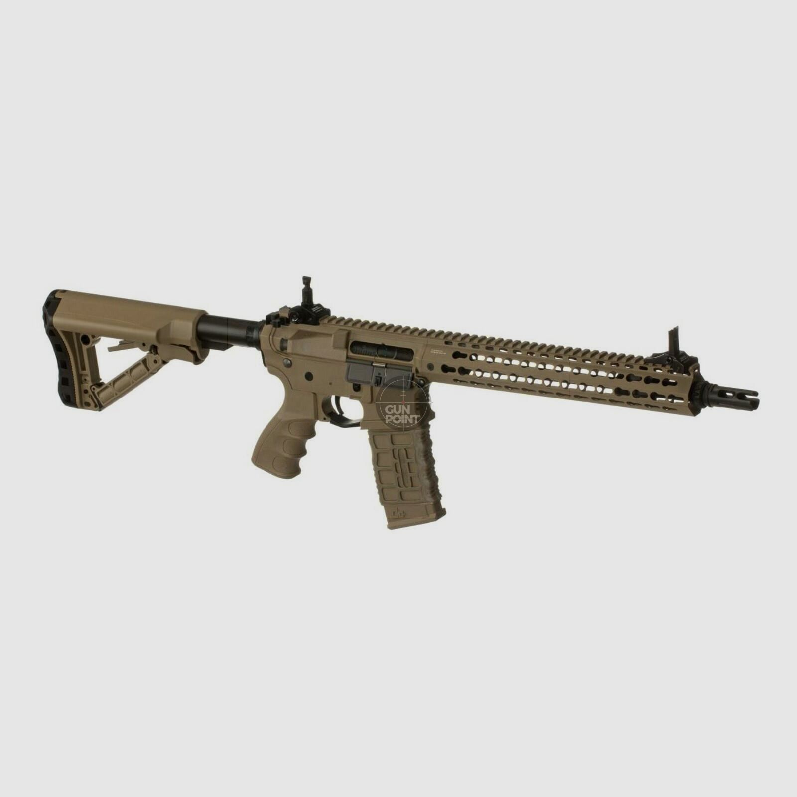 Softair - Gewehr - G&G CM16 E.T.U. SRXL Desert - ab 14, unter 0,5 Joule