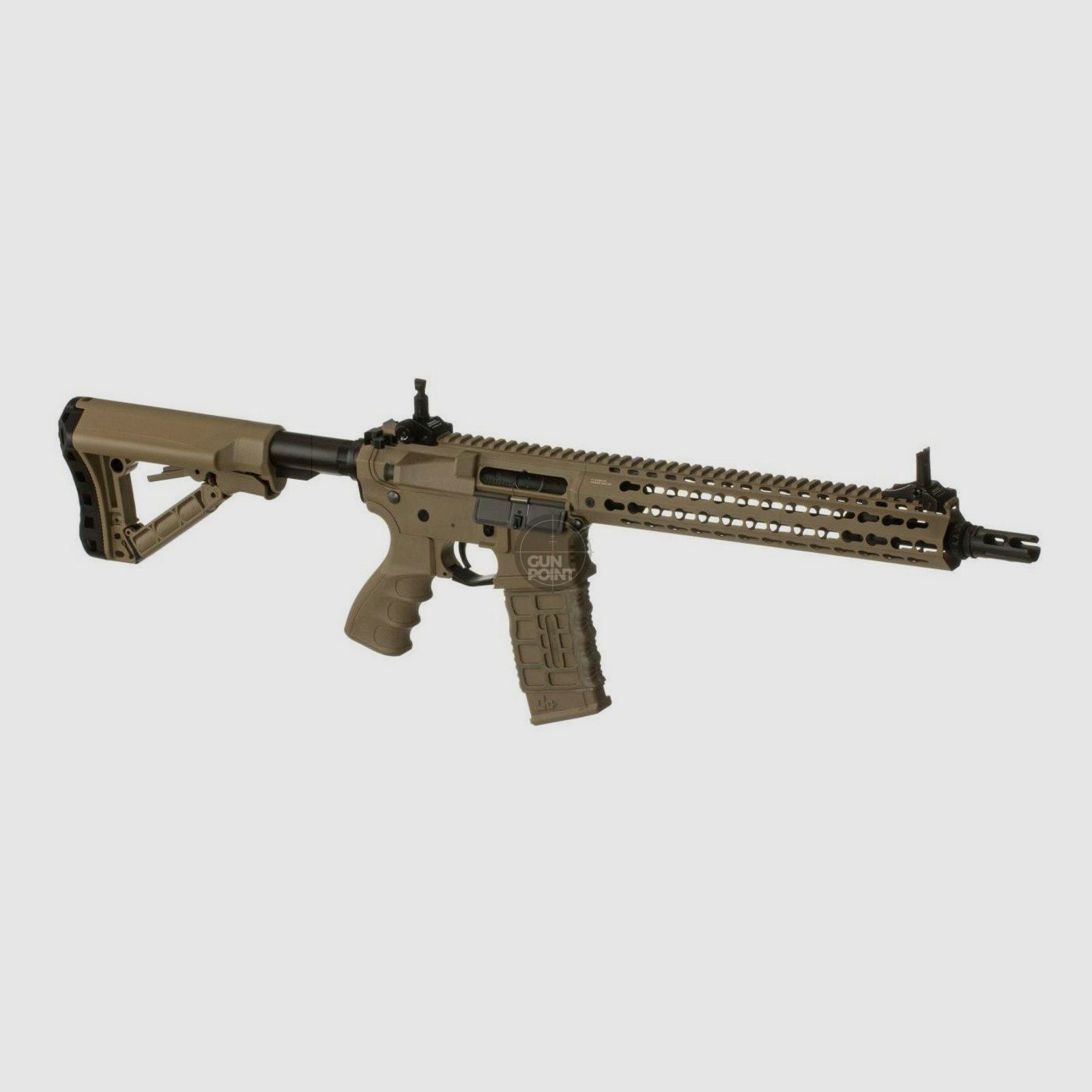 Softair - Gewehr - G&G CM16 E.T.U. SRXL Desert - ab 14, unter 0,5 Joule