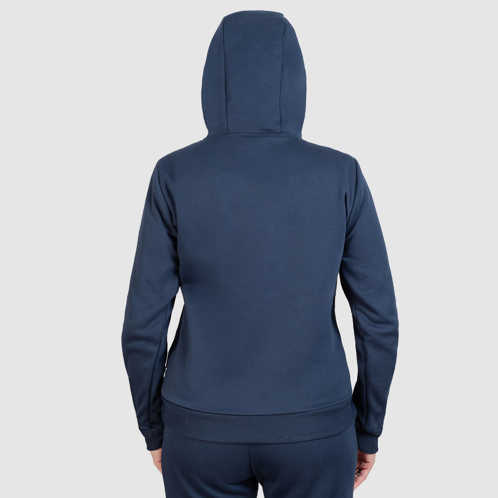 Sweat à capuche femme avec poche kangourou GRAFF 232-BL-D – Bleu marine, image 6 sur 56