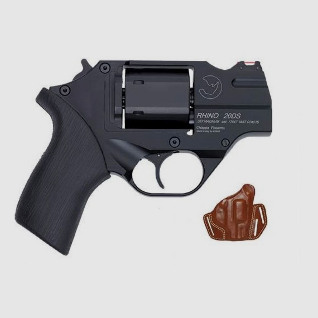 Chiappa Rhino 20DS revolver kal. .357Mag 2" zwart
