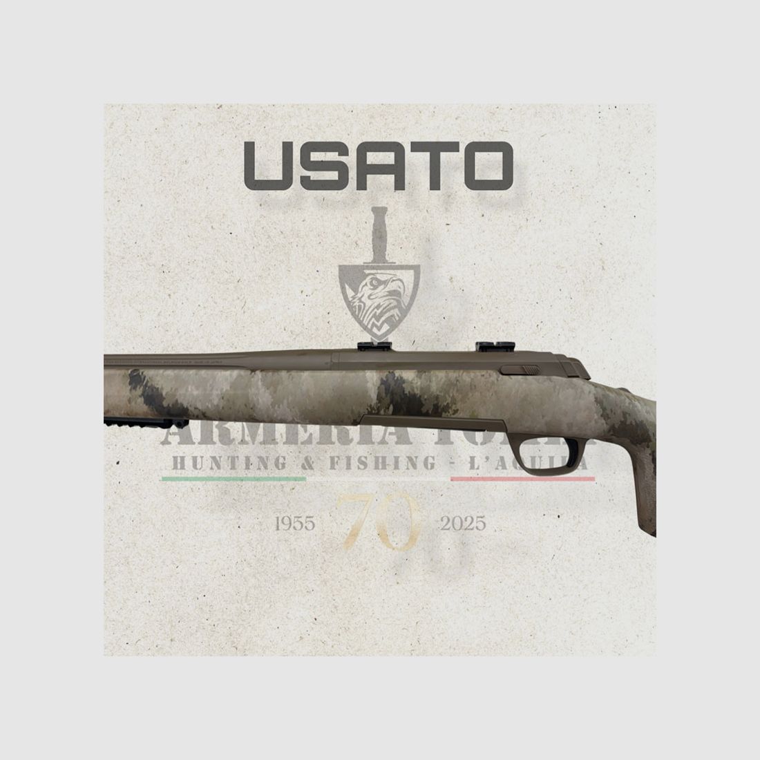 USED – RIFLE – BROWNING MOD. X-BOLT MAX SF LONG RANGE ATACS AU CK cal. 308 Win., image 6 of 6