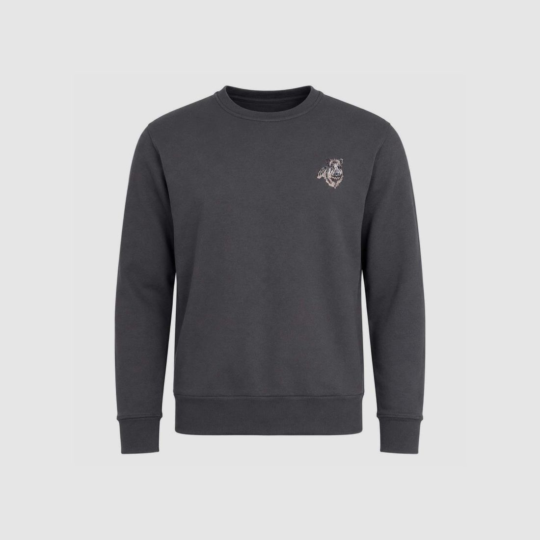 Geborduurd zwijn sweatshirt groen - Jacht & Outdoor, afbeelding 5 van 7