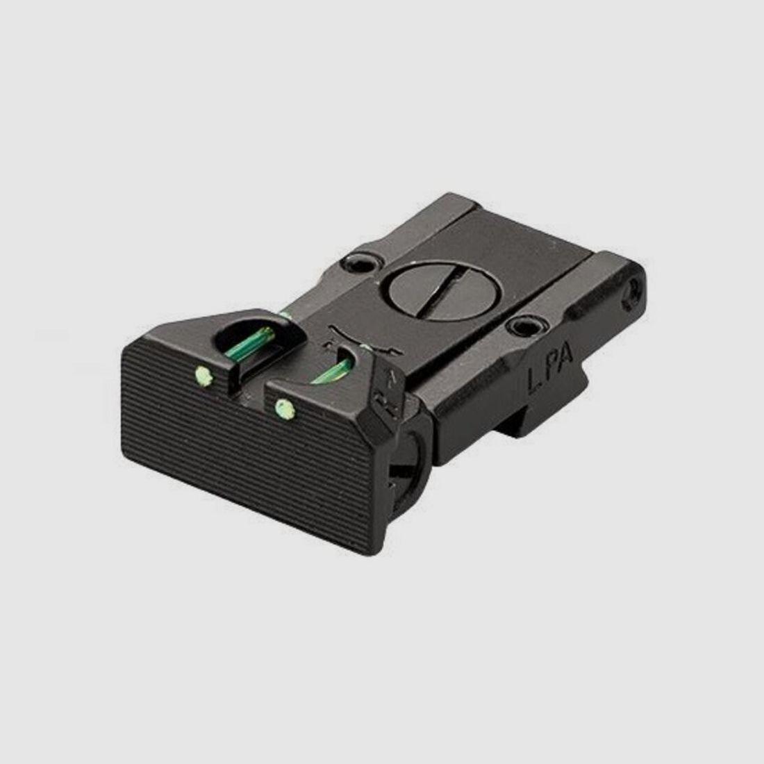 LPA TRT Mirino Fibra verde Pistola m/B-C