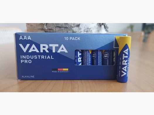 Varta Industrial Pro – Micro AAA/LR03 batteries