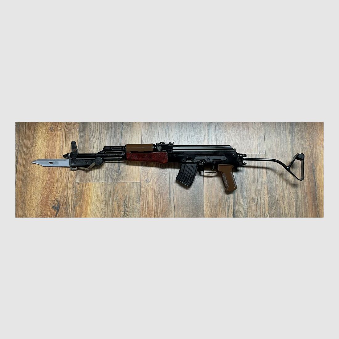 Original MPi KMS-72 Anbauteile - WBP Jack - halbautom. Büchse 7,62x39 Bajonett kann montiert werden - Made in Poland - Neuheit! - System AKM AK47 AK74 - MPi KMS 72 Style