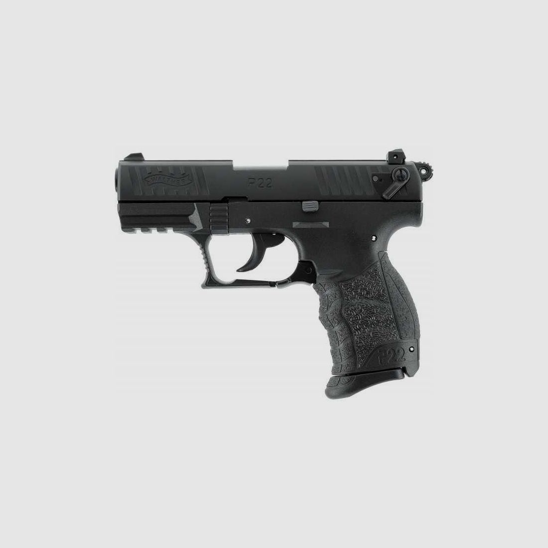 Walther P22Q 9 mm P.A.K. blank-firing pistol