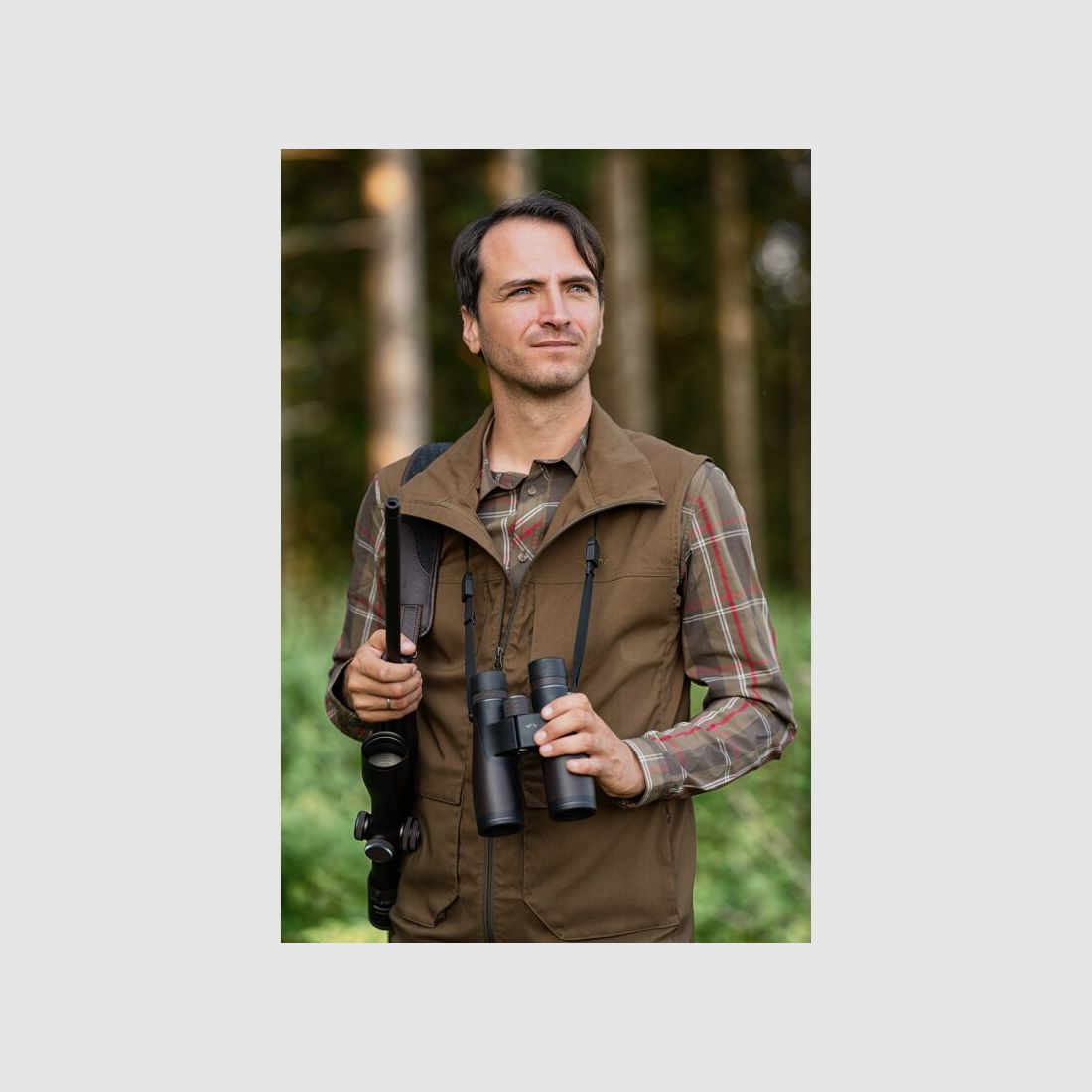 Blaser Herren Weste Eddy Braun