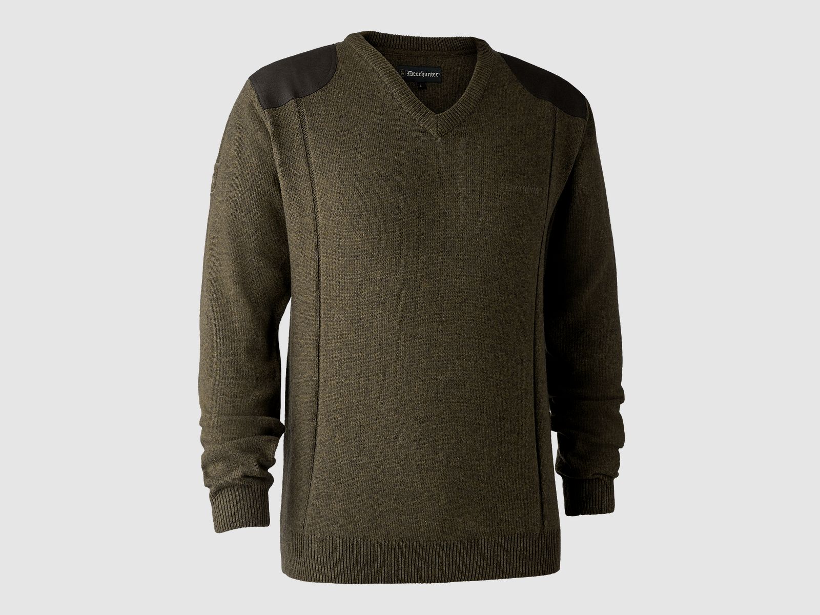 Deerhunter Sheffield Knit with V-neck Cypress S