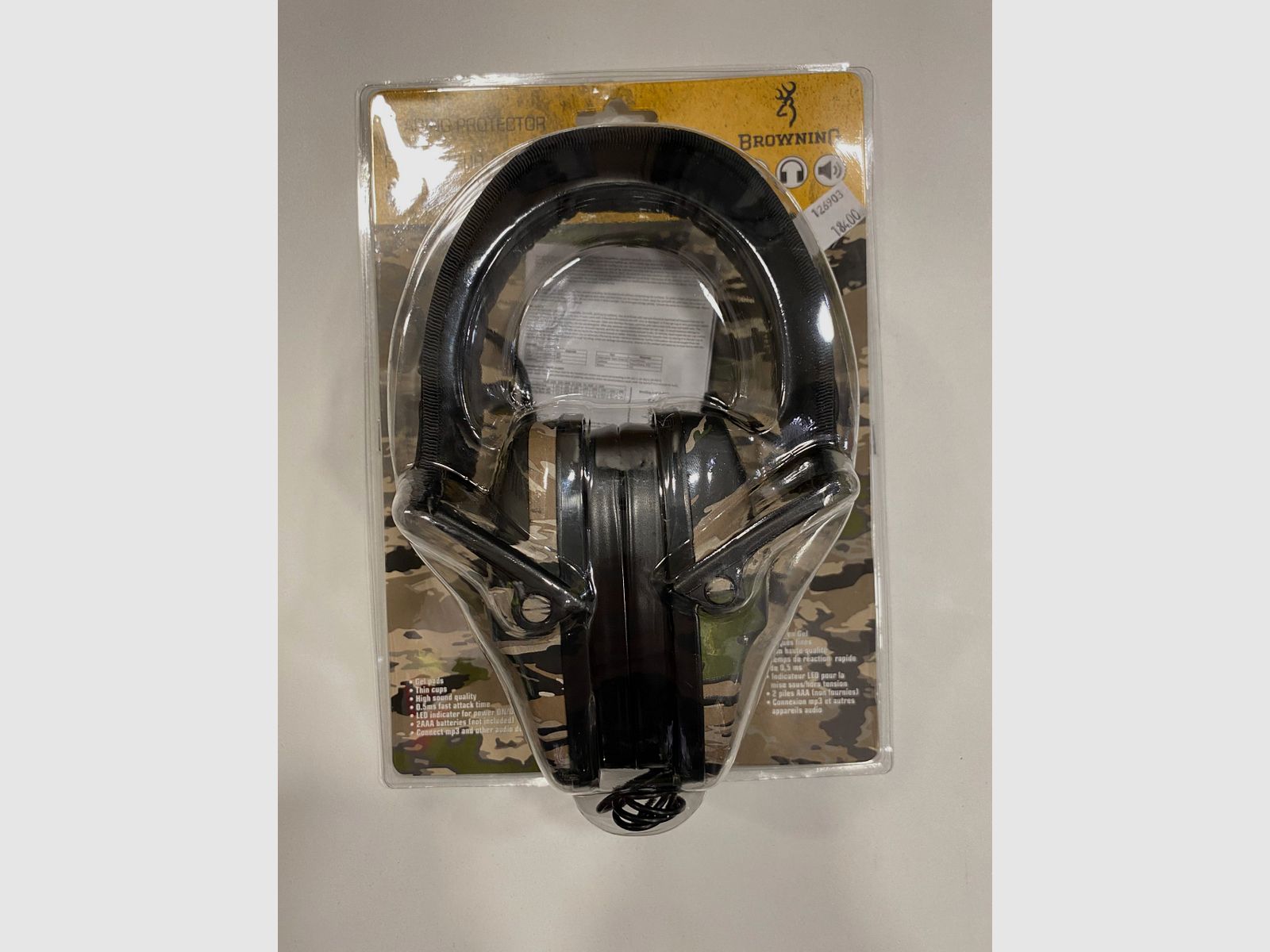 Gehörschutz BDM Camo Ovix Browning, Bild 2 von 3