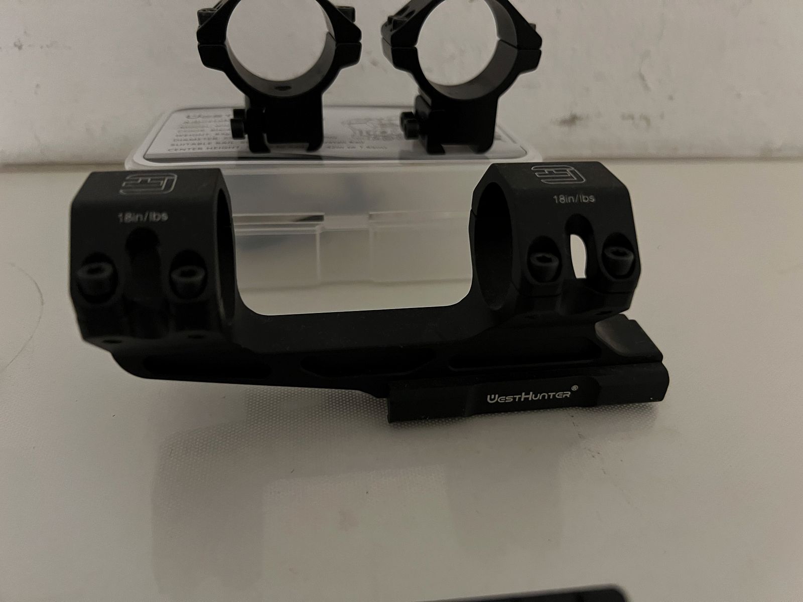 Staffelsee - 1-8x24 LD V2 Zieloptik/Zielfernrohr mit Leuchtfaser-Absehen 4 - mit vollvergütetem LD-Glas für Drückjagd/Bewegungsjagd - robust, stickstoffgefüllt & schussfest