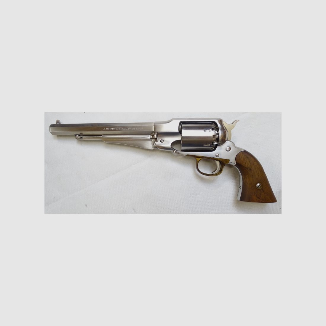 Original Hege-Uberti Perkussionsrevolver Model 1858 New Army Inox Kaliber .44