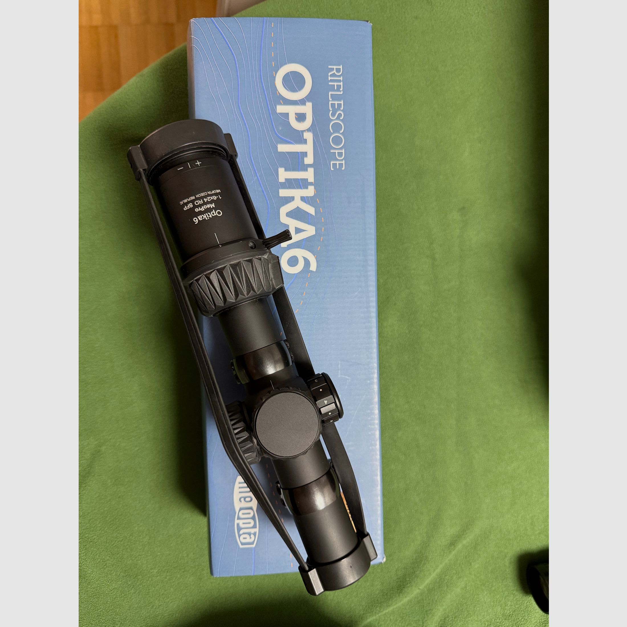 Meopta Optika 6 Meopro 1-6x24 RD SFP met Blaser montage