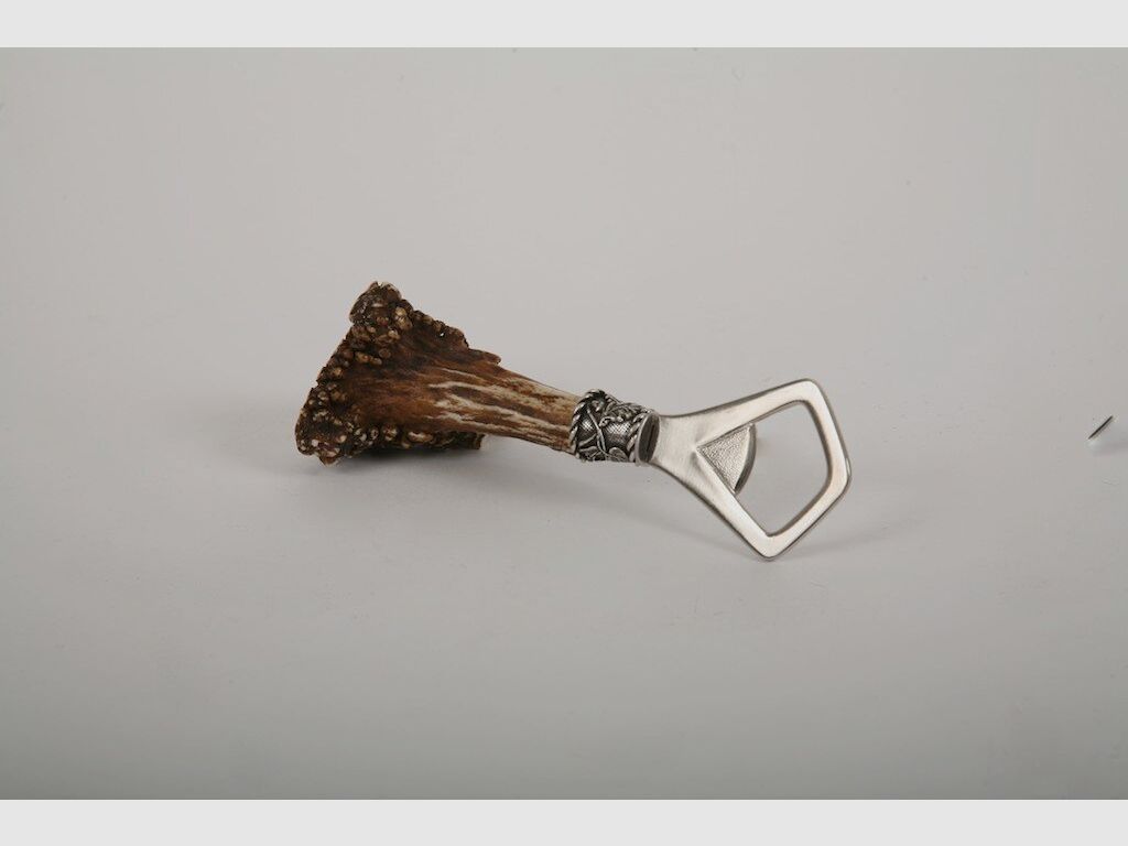 Lovergreen Kunst des Tisches Motiv Flaschenffner-Hirschgeweih