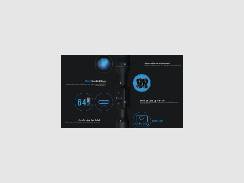 Dispositif de vision jour/nuit ATN X-Celsior NV | 3-9x, image 5 sur 15