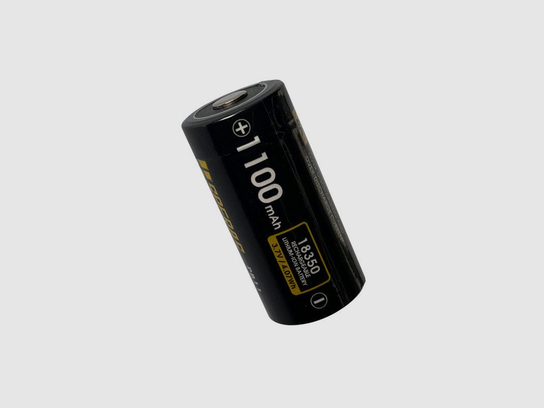 Batterie 18350 - 1100 mAh, Bild 1 von 3