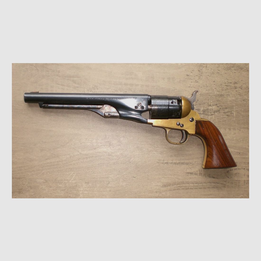 F.LLI Pietta Perkussionsrevolver Hege Uberti Model 1860 Army, Made in Italy, Cal. 44 - Anscheinwaffe