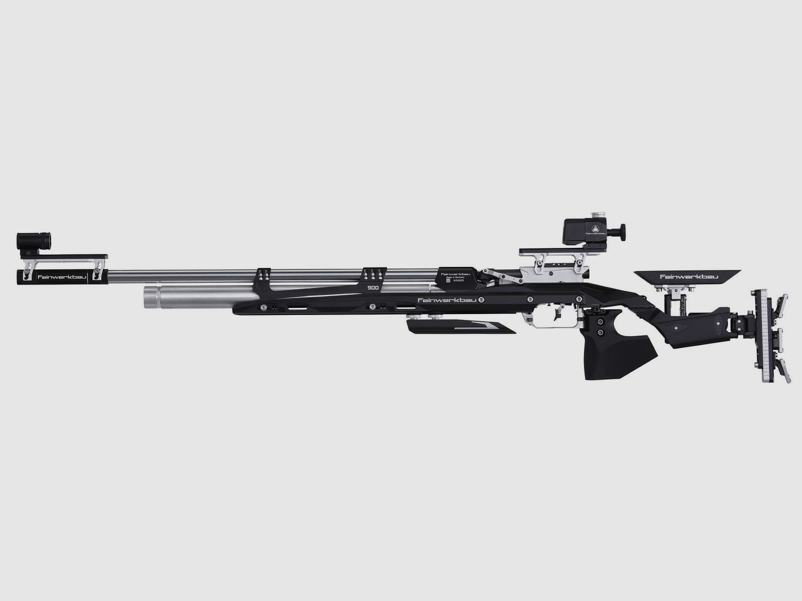 Feinwerkbau 900 Alu poignée noire taille M pour droitier carabine à air comprimé de match, image 4 sur 4