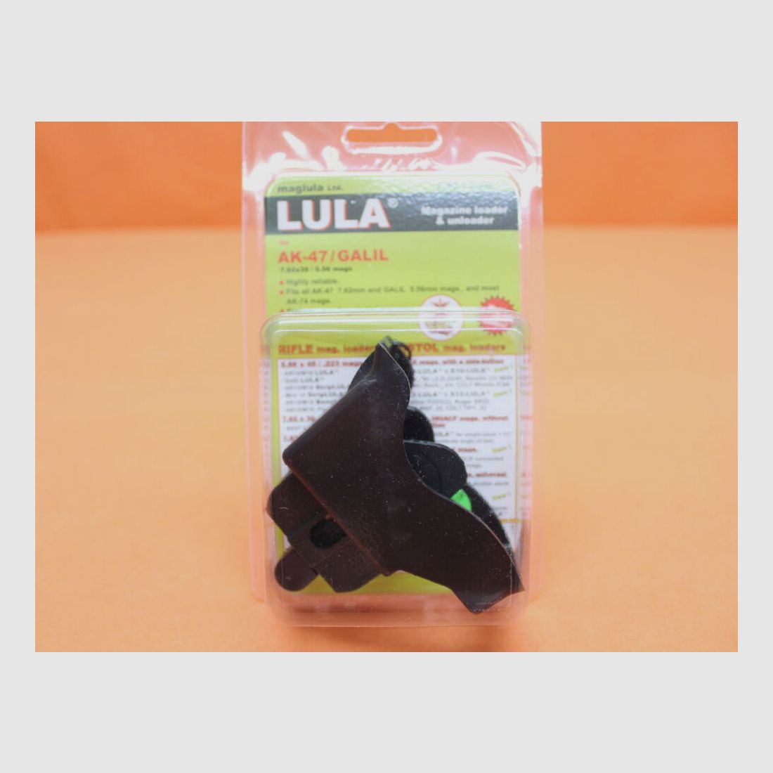 Maglula Maglula LULA (LU12B): Magazine loader/unloader for AK-47/AKM/Galil magazines 7.62x39/.223Rem BLK