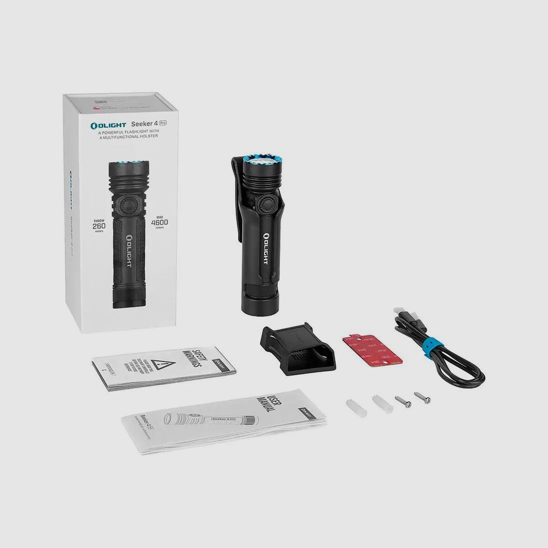 Handlampe LED Seeker 4 Pro 4600 Lumen Olight, Bild 3 von 4