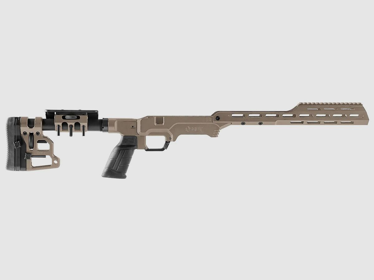 MDT Chassis – LSS Gen3 System – Ruger American – SA – RH – Tactical – FDE