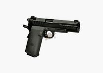 KP-08 Full Metal GBB in Schwarz