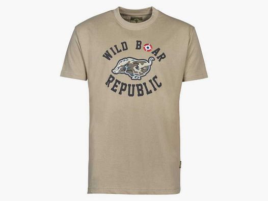 Maglietta T Shirt Percussion Wild Boar Repubblic