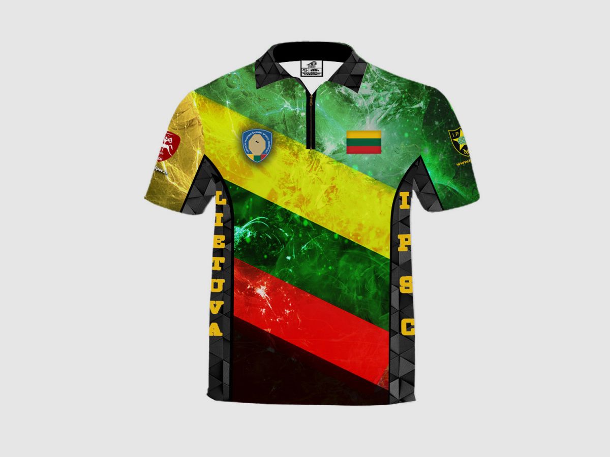 DED IPSC Lithuania T-shirt, size: 7XL, Custom Name: No Name, Clothes type: Regular (Men), image 3 of 3
