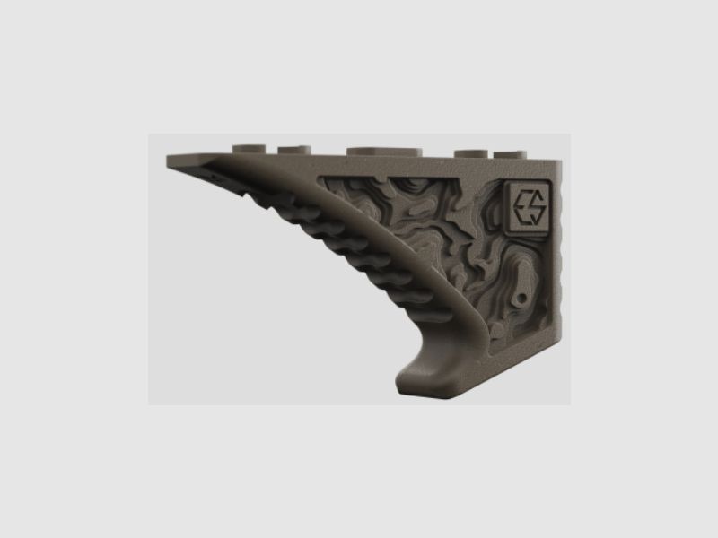 B&T Unigrip corto (in plastica, colore nero | con montaggio fisso)