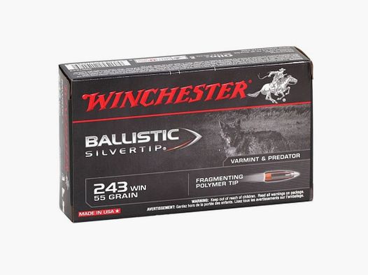 WINCHESTER CARTOUCHES .243 Win 55 gr