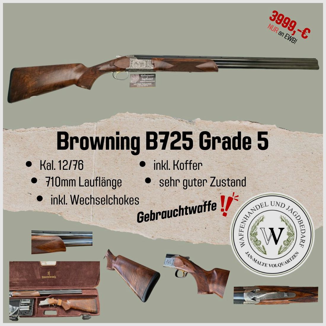 Browning B725 B725 Grade 5