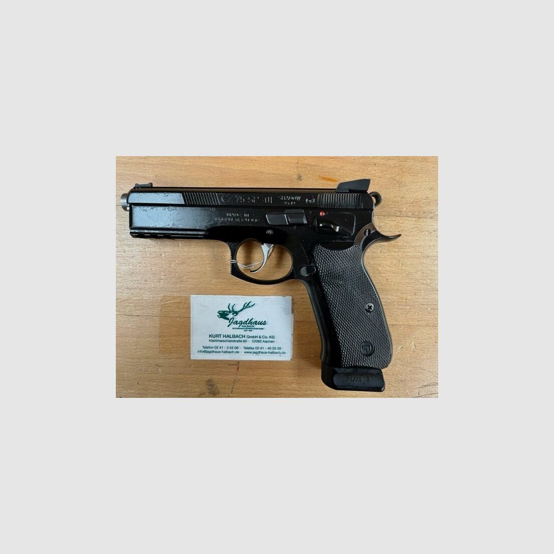 CZ Brünner Sportwaffen Pist.CZ 75 SP-01 Shadow*