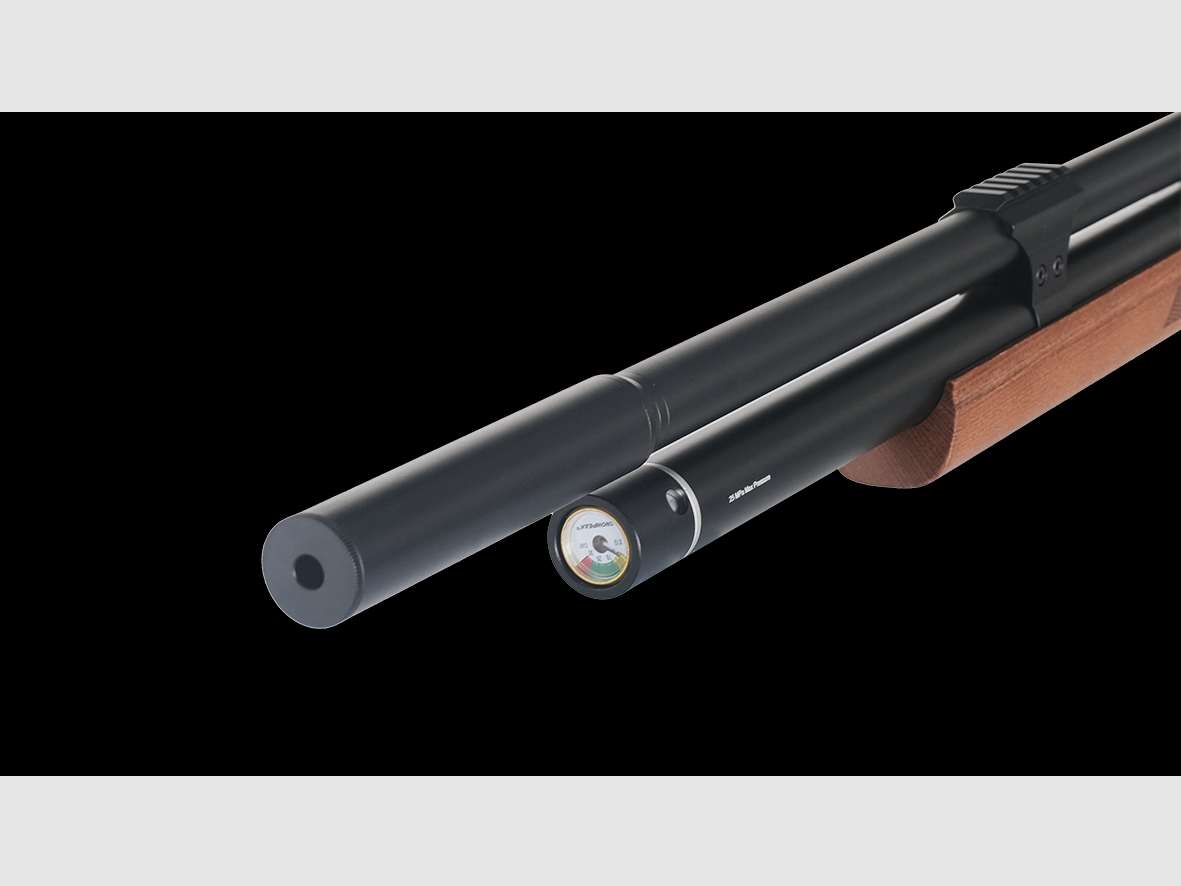 Snowpeak M25 Gen.2 - PCP gros calibre .35 / 9,00mm crosse en bois, image 6 sur 10