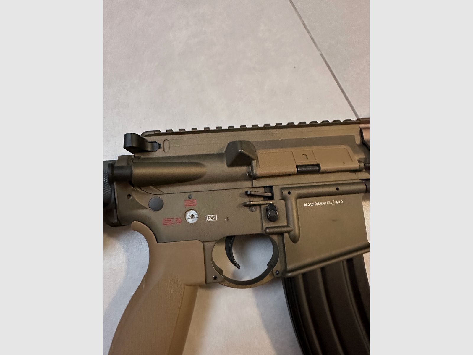 E&C SMR16 10,5" -GEN.4- S-AEG MIT BEGADI CORE EFCS / MOSFET & PRO HOPUP // m4// hk416 ähnlich