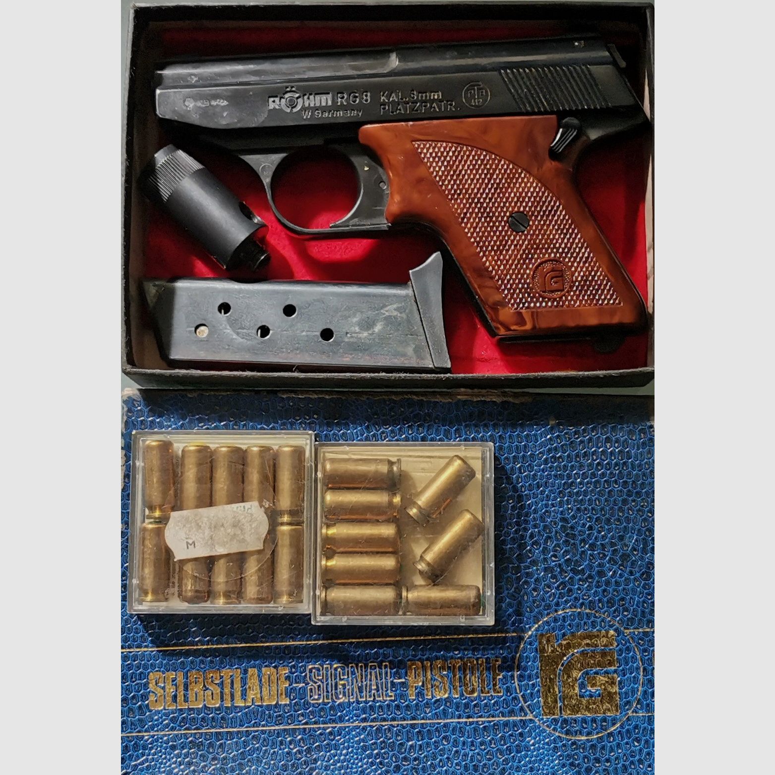 Pistolet d'alarme Röhm RG 8 calibre 8 mm
